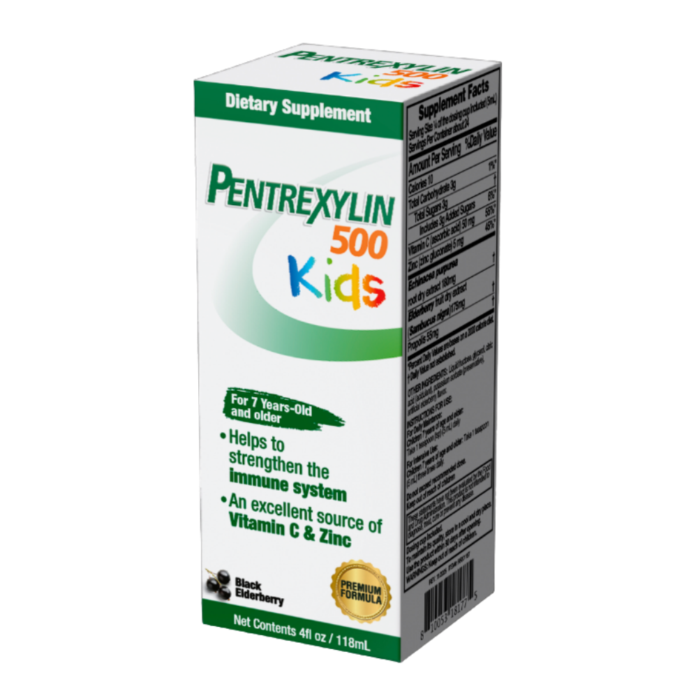 Pentrexylin 500 Kids immune support syrup